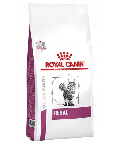 ROYAL CANIN Veterinary Diet Feline Renal Trockenfutter für Katzen mit Nierenversagen 6x400g