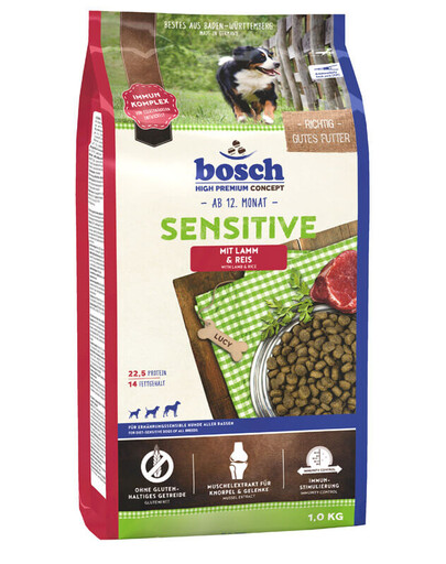 BOSCH Sensitive Lammfleisch und Reis 2x1 kg