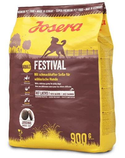 JOSERA Dog Festival mit Soße für wählerische Hunde 24x900g