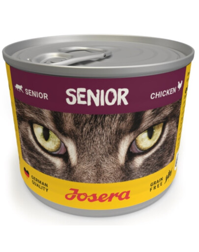JOSERA Cat Senior Nassfutter für ältere Katzen 24x200g
