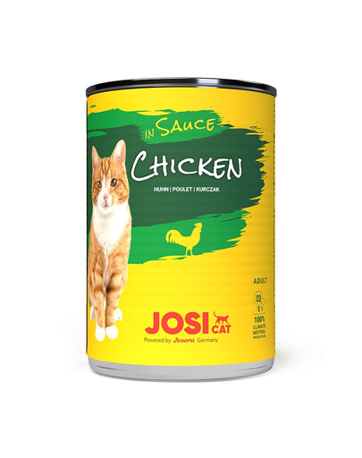 JOSERA JosiCat Huhn in Soße für adulte Katzen 6x415g
