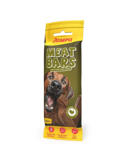 JOSERA Meat Bars Turkey getrocknete Snacks mit Truthahn 24x40g