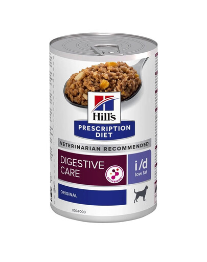 HILL'S Prescription Diet Canine i/d Low Fat mit mit Huhn und Gemüse 12x360 g