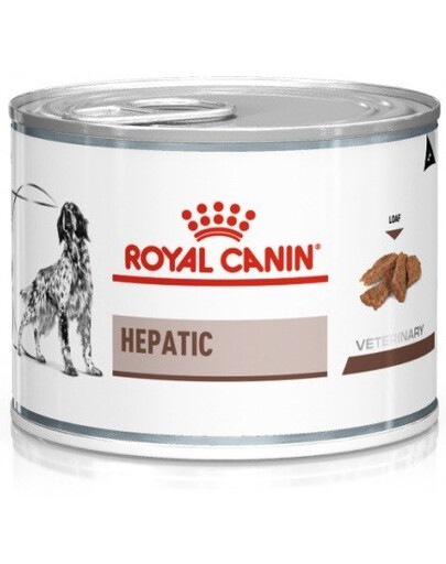 ROYAL CANIN Hepatic Nassfutter für erwachsene Hunde mit Lebererkrankung 24x200 g
