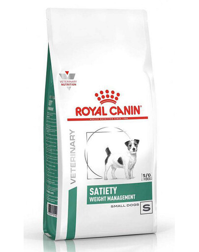ROYAL CANIN Vet Dog Satiety Small Dog Trockenfutter für übergewichtige oder fettleibige, ausgewachsene Hunde kleiner Rassen 2x1.5 kg