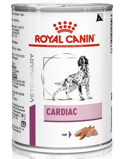 ROYAL CANIN Cardiac Canine Nassfutter für erwachsene Hunde mit Herzinsuffizienz 24x410 g