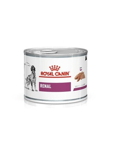 ROYAL CANIN Renal Canine  Nassfutter für Hunde mit chronischem Nierenversagen 24x200 g