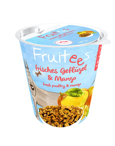 BOSCH Fruitees Trainingssnacks Geflügel und Mango 6x200 g