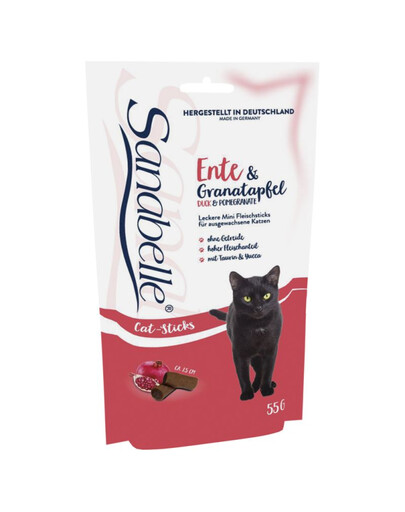 BOSCH Sanabelle Snacks Ente und Granatapfel für Katzen 12x55 g