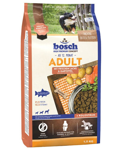BOSCH Adult Lachs und Kartoffeln 4x1 kg