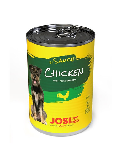 JOSERA JosiDog Huhn in Soße für adulte Hunde 24x415g