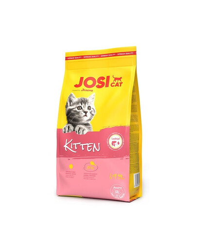 JOSERA JosiCat Kitten für heranwachsende Katzen sowie trächtige und säugende Katzen 4x1,9kg