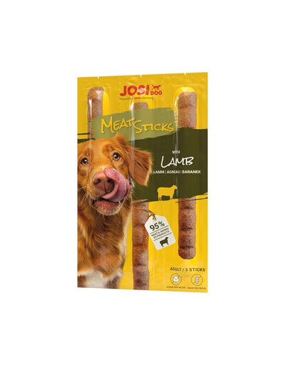 JOSERA JosiDog Meat Sticks Lammsticks für Hunde 24x33g