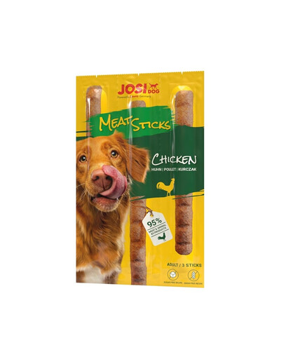 JOSERA JosiDog Meat Sticks Hühnersticks für Hunde 12x33g