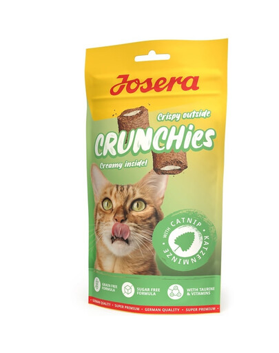 JOSERA Crunchies with Catnip knusprige Snacks mit Katzenminze 48x60 g