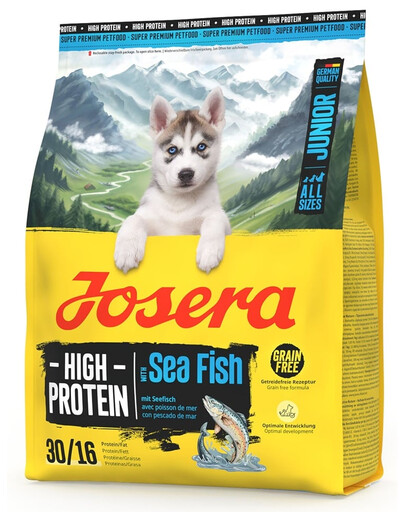 JOSERA High Protein Junior Sea Fish 6x900g