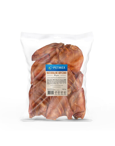 PETMEX Schweineohr Kausnacks 10 St, 500g