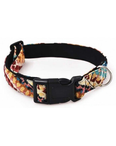 BARRY KING Hundehalsband aus strapazierfähigem Stoff 1,5x30-40cm boho
