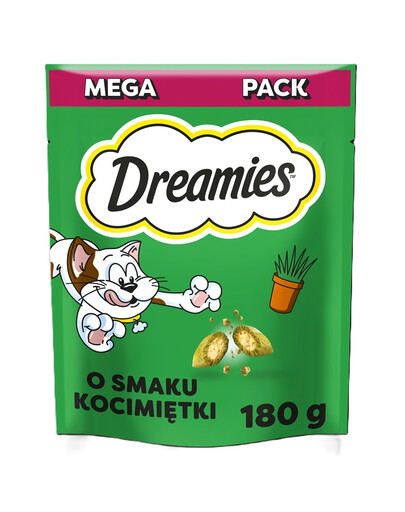 DREAMIES Snacks mit Katzenminze knusprig für Katzen 180g