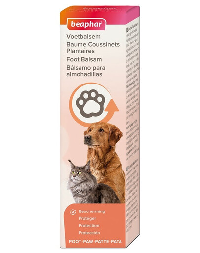 BEAPHAR Feet Balsam 40 ml Pfotenpflegebalsam für Hunde