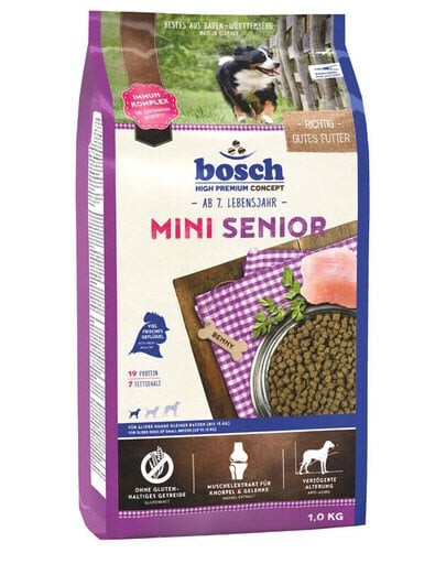 BOSCH Mini Senior 4x1 kg
