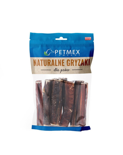 PETMEX natürlicher Ochsenziemer Kausnack 12cm 10 Stk.
