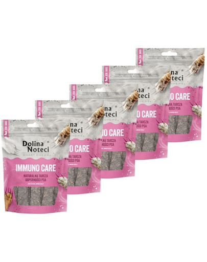 DOLINA NOTECI Smart Chews Immuno Care getrocknete Hundesnacks Immununterstützung 5x100g