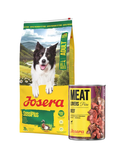 JOSERA SensiPlus für Hunde mit empfindlichem Verdauungssystem 12,5kg + 800g GRATIS