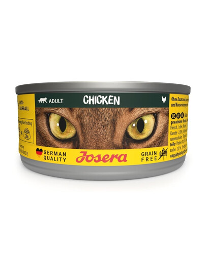 JOSERA Adult Chicken Nassfutter mit Huhn für adulte Katzen 12x85g