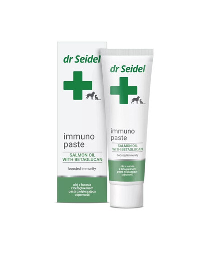 DR SEIDEL Immuno Paste – Immunpastete für Hunde und Katzen, 105 g