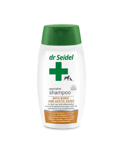 DR SEIDEL Shampoo mit Bor- und Essigsäure 220ml