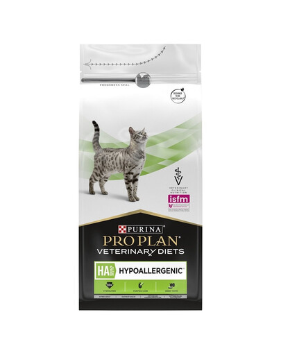 PURINA PRO PLAN Veterinary Diet Feline Hypoallergenic für Katzen mit Nahrungsmittelallergien 2,6 kg (2x1,3kg)