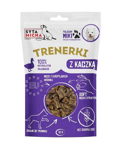 SYTA MICHA Trainingssnacks mit Ente für Hunde 15 g