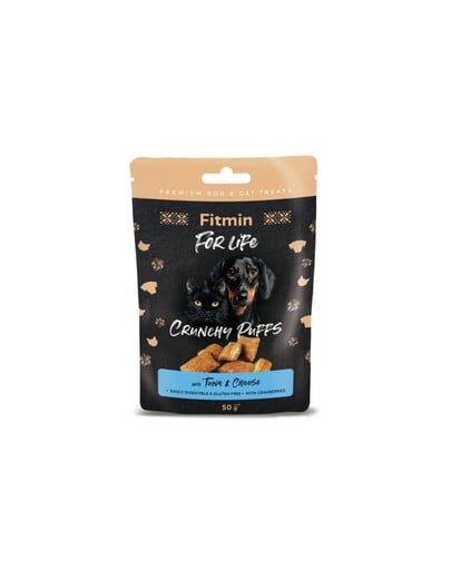 FITMIN For Life knusprige Kekse mit Thunfisch und Käse für Hunde und Katzen 50 g