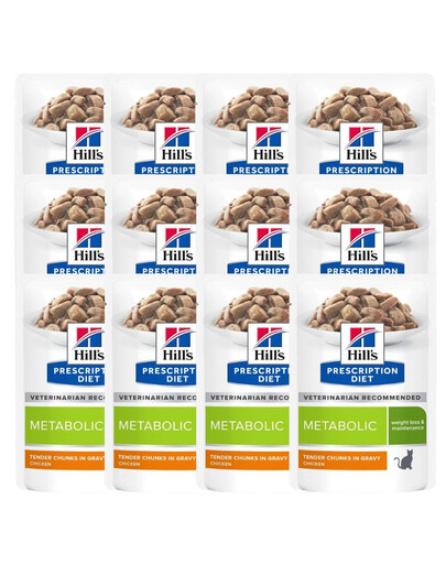 HILL'S Prescription Diet Feline Metabolic 12x85 g