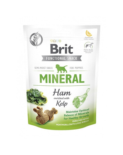 Care Dog Functional Snack Mineral Ham Puppy 150 g