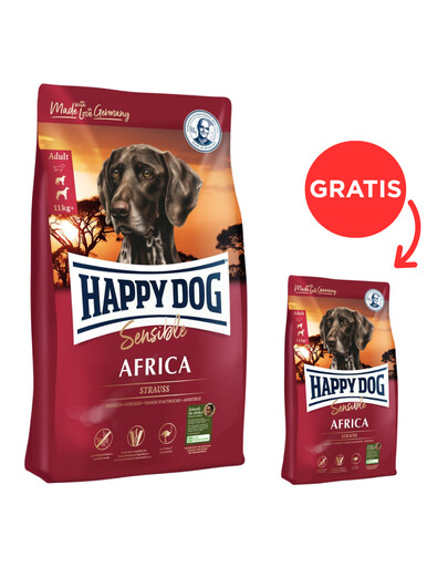 HAPPY DOG Supreme africa 12.5 kg + 1 kg GRATIS