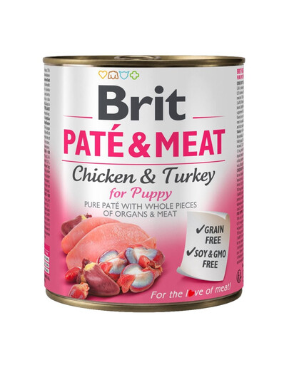 Pate&Meat puppy 800 g pasztet dla szczeniąt