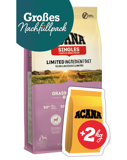 ACANA Heritage Adult Dog 17 kg + ACANA Adult Small Breed Dog 2 kg GRATIS! sucha karma dla psa