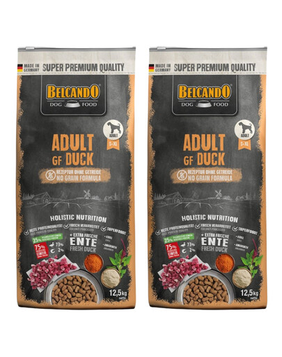 BELCANDO Adult Grain Free Duck 25 kg ( 2 x 12,5 kg )