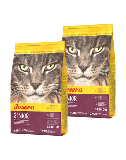 JOSERA Senior 2x2 kg karma sucha dla kotów starszych