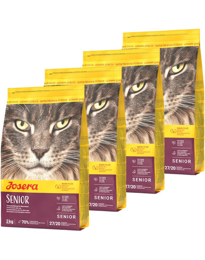JOSERA Senior 4x2 kg karma sucha dla kotów starszych