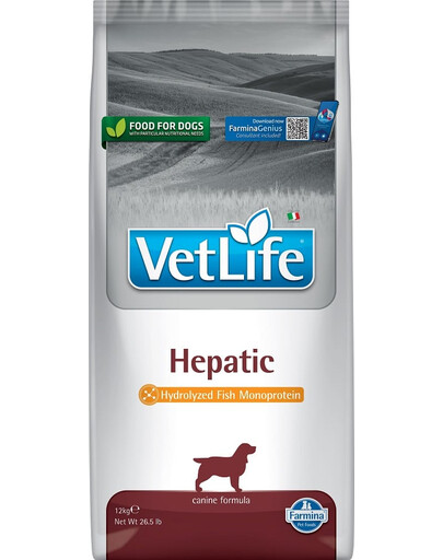 Vet Life Dog Hepatic 12 kg