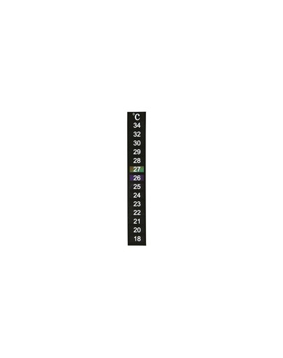 TRIXIE Klebe-Thermometer für Terrarium