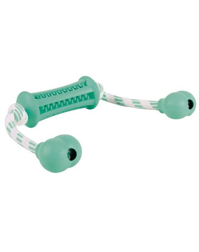 TRIXIE Denta Fun Stick mit Seil  9 cm