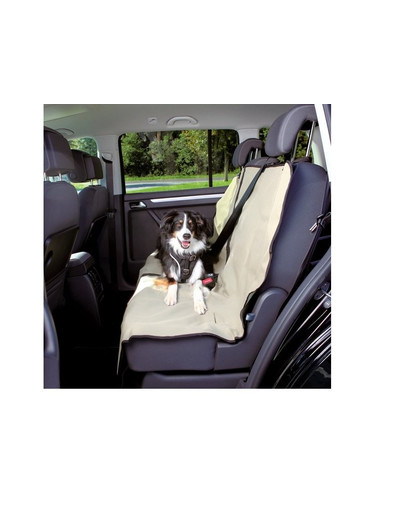 TRIXIE Auto-Schondecke für Hund beige 1,40×1,20 m