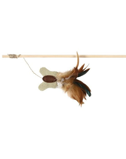 TRIXIE Angel mit Maus und Federn dunkelbraun 50 cm