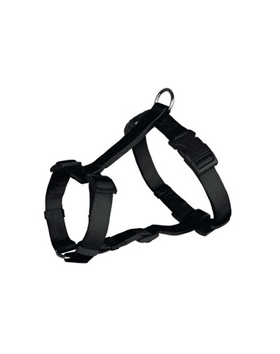 TRIXIE Classic H-Geschirr M-L 50-75 cm/20 mm schwarz