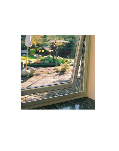 TRIXIE 4417 Schutzgitter für Fenster, oben/unten, 65 × 16 cm, weiß