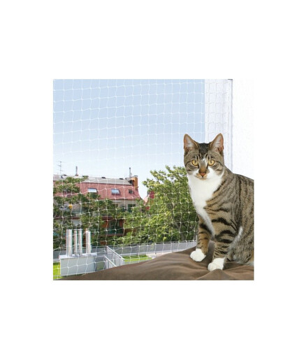 TRIXIE Nylon-Schutznetz weiß 6 x 3 m